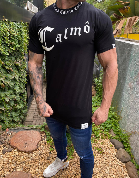 Camiseta Calmô Relevo Black