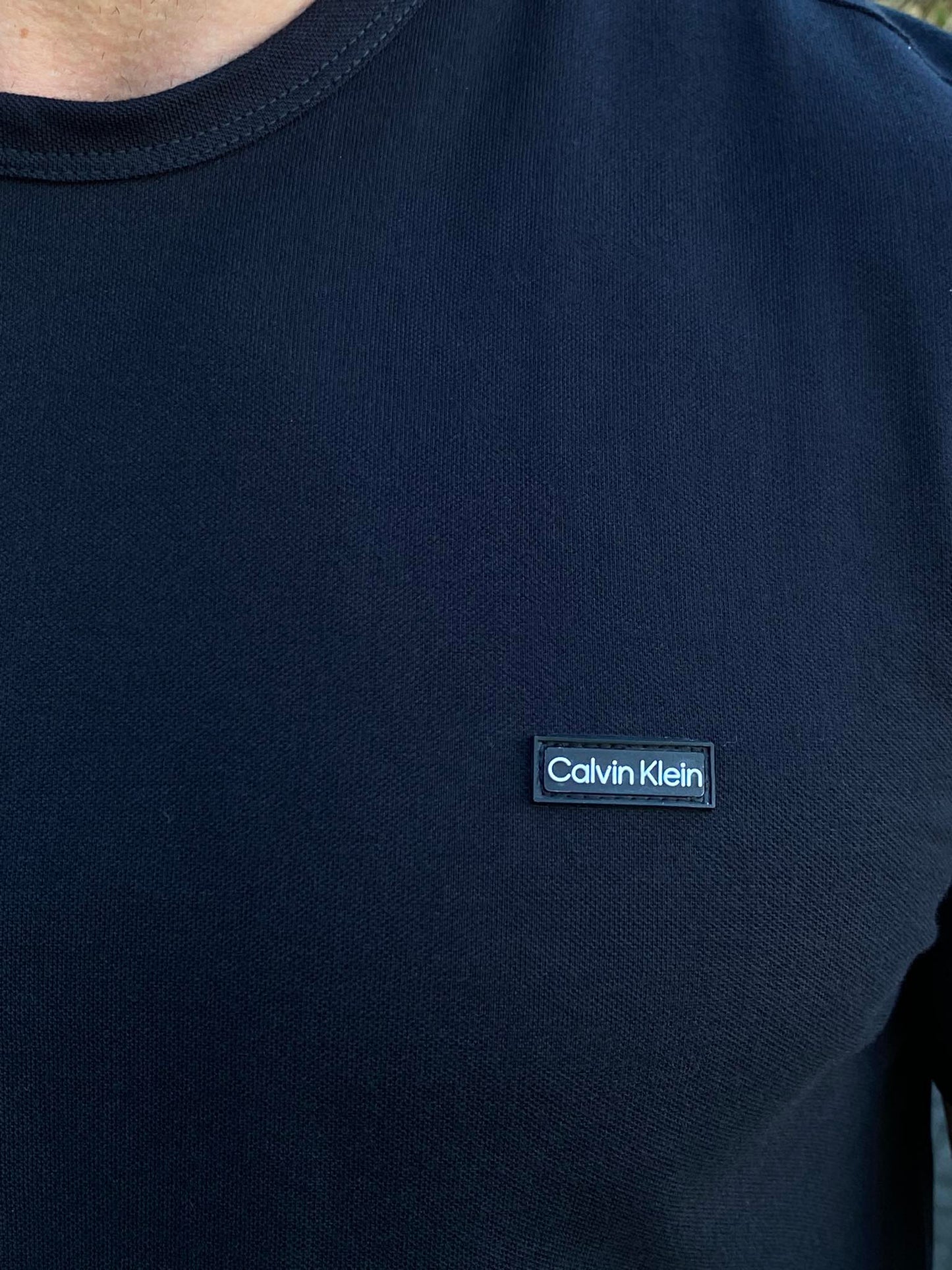 Camiseta Calvin Klein Piquet Orgânico