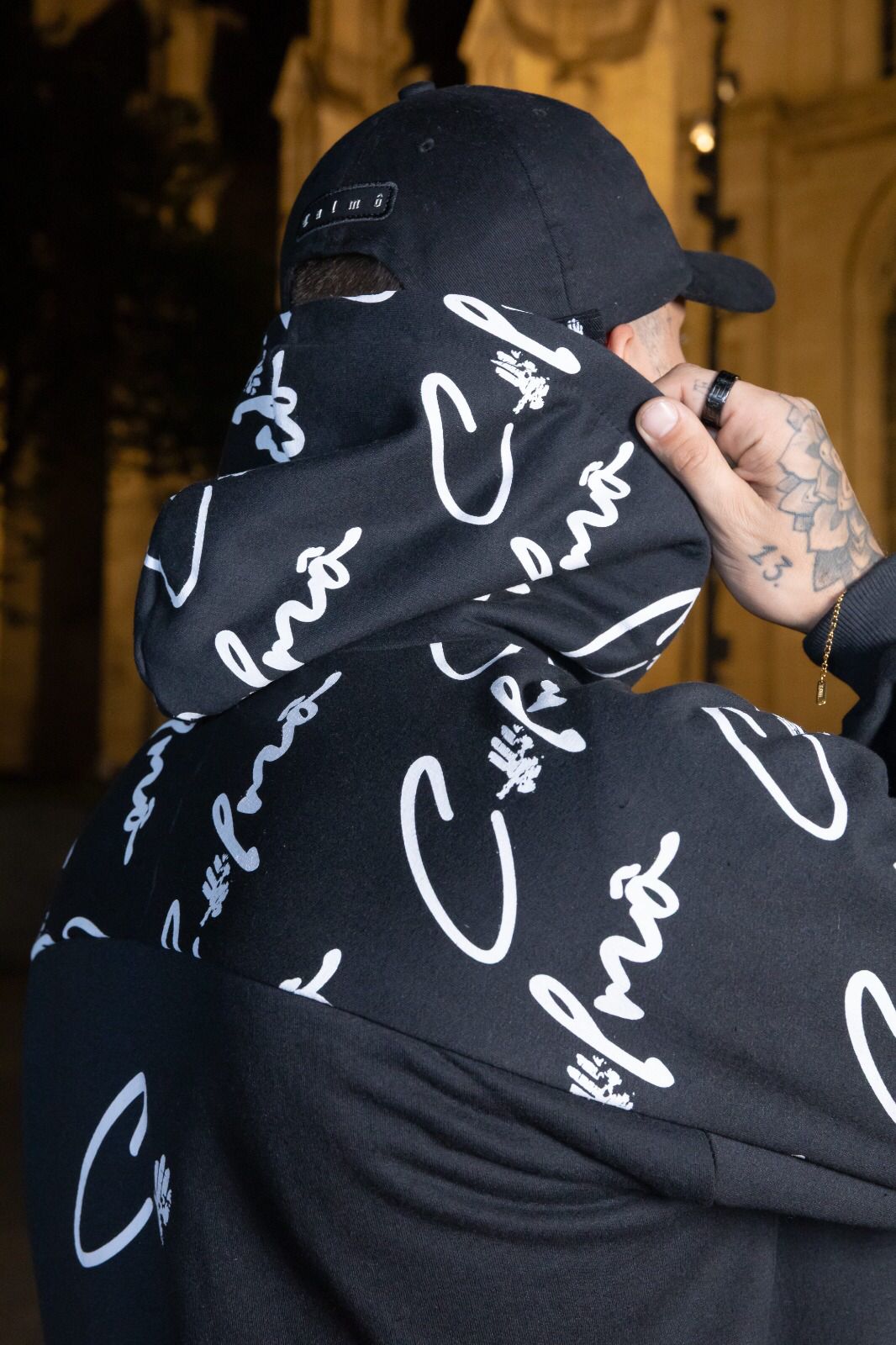 Moletom Canguru Calmo Black