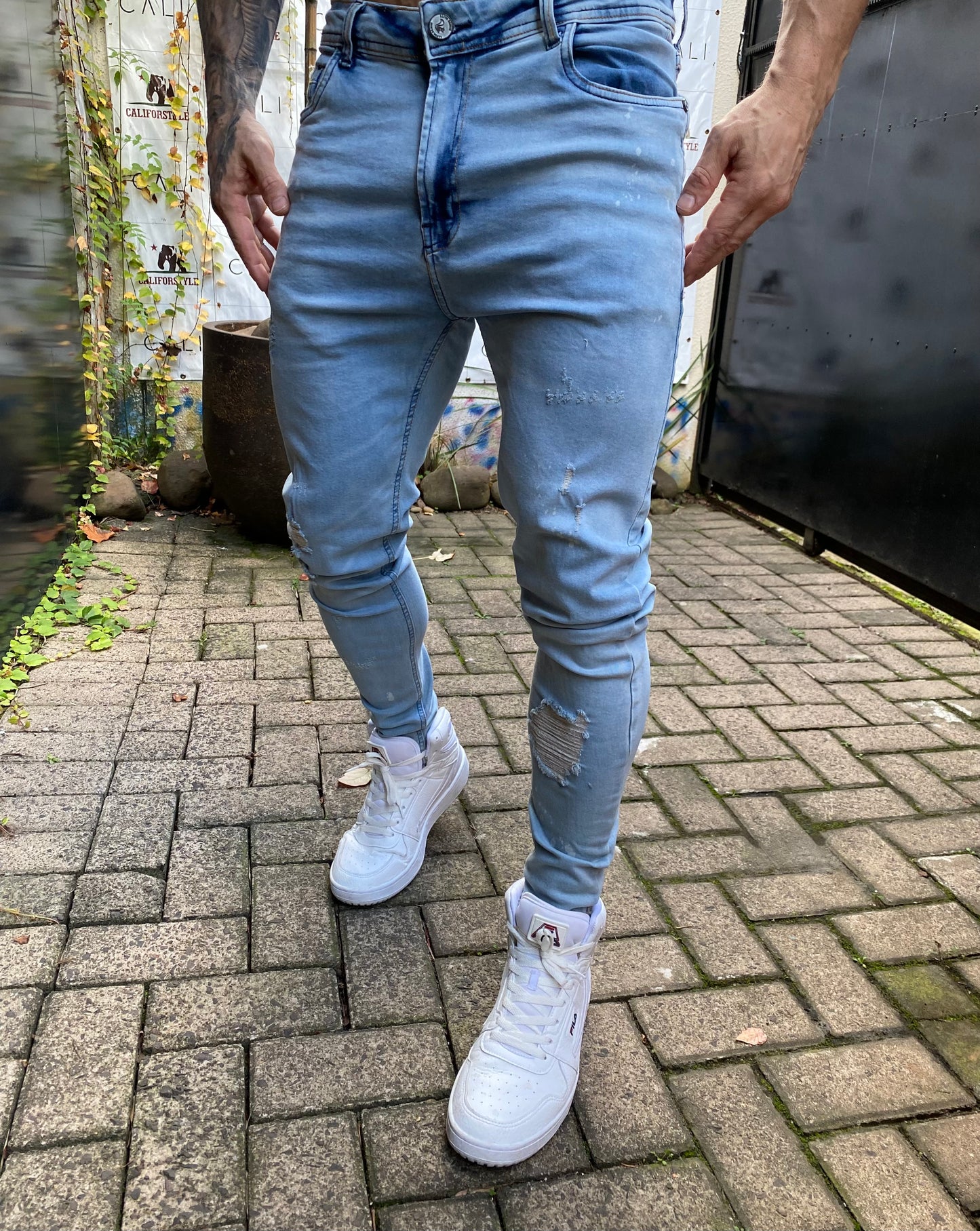 Calça Jeans Skinny Marquen