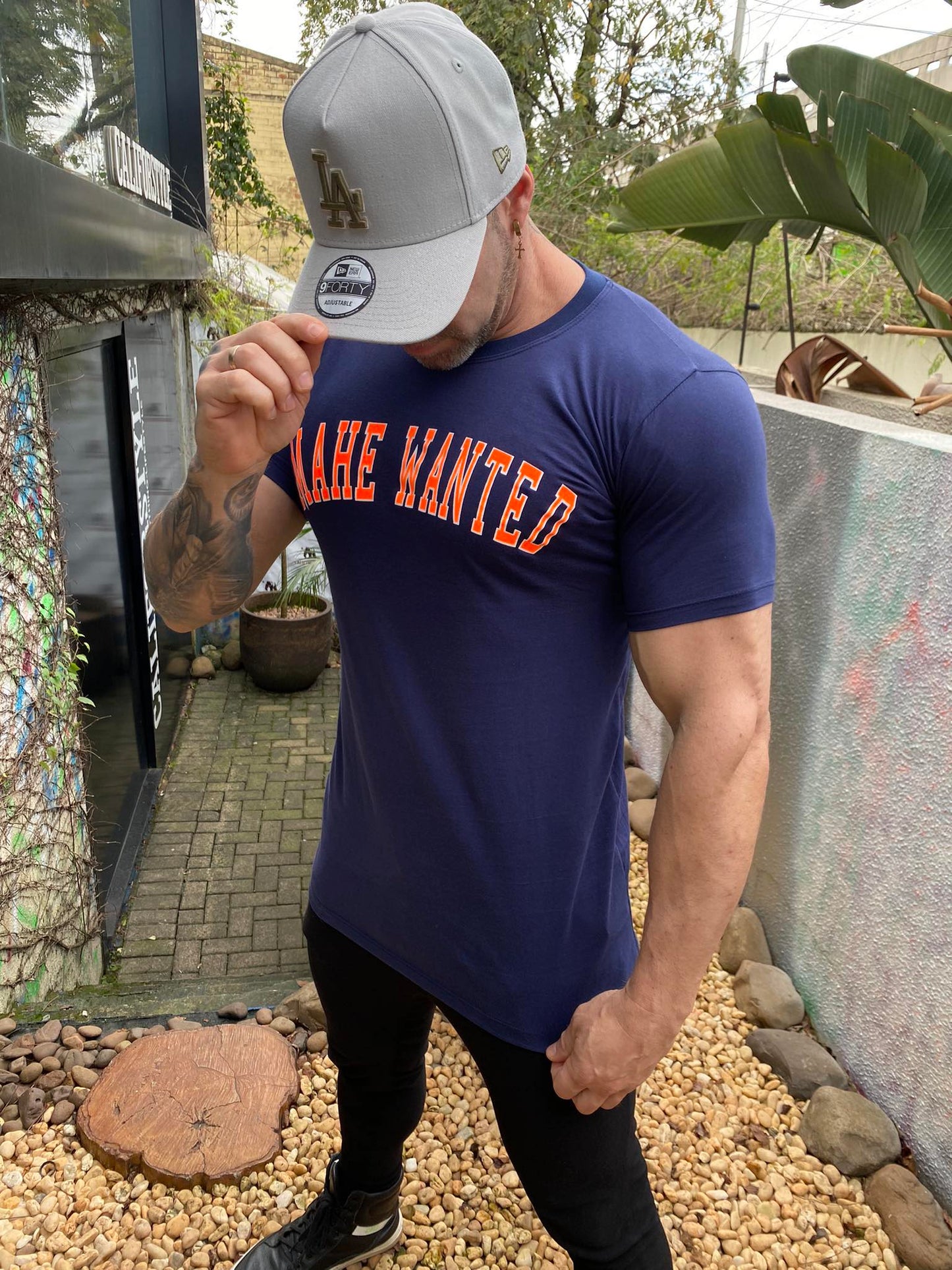 Camiseta Mahe Neon Blue
