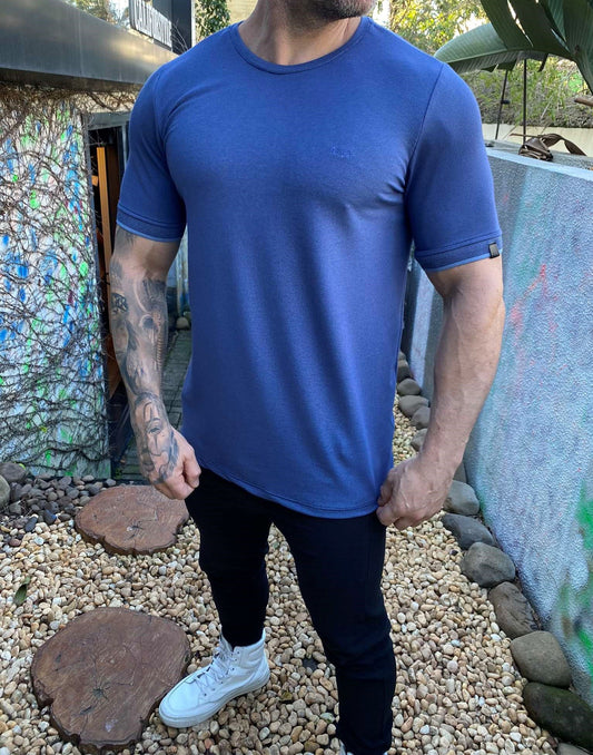 Camiseta Piquet Denim