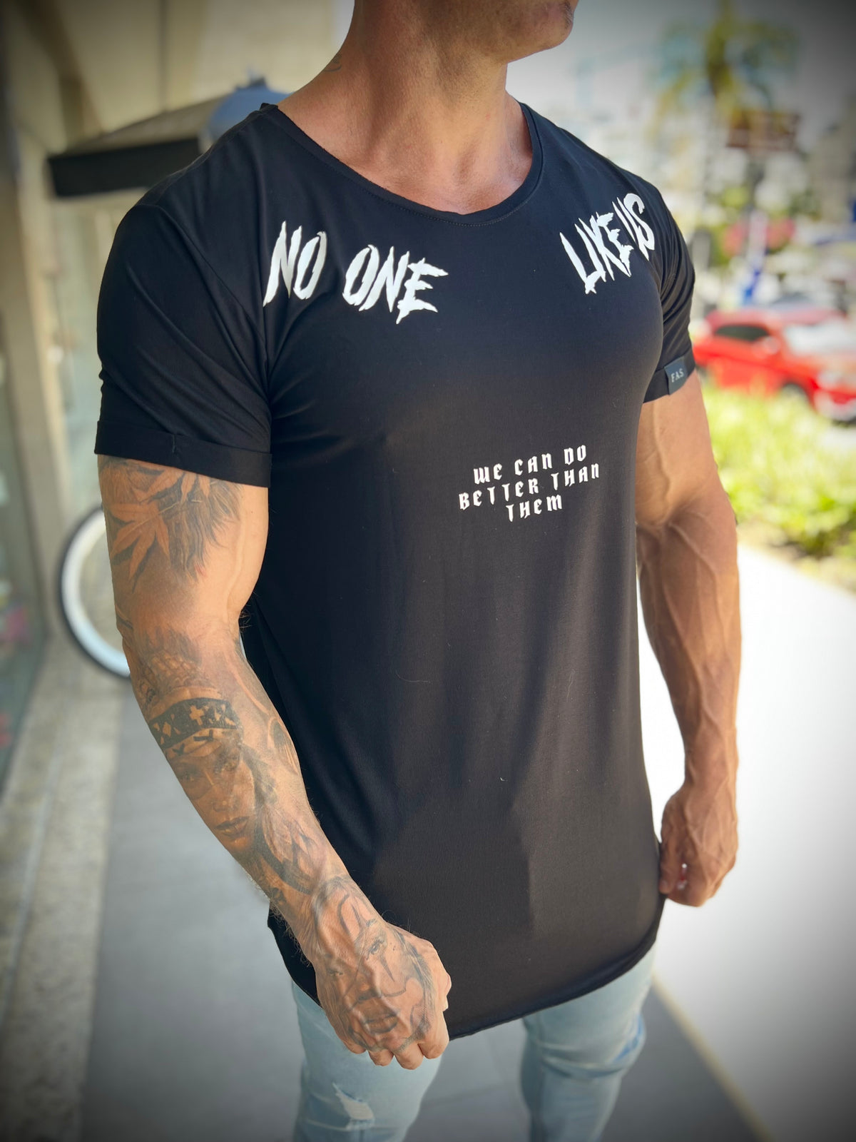 Camiseta No One Blck preta - foto 10 de 13