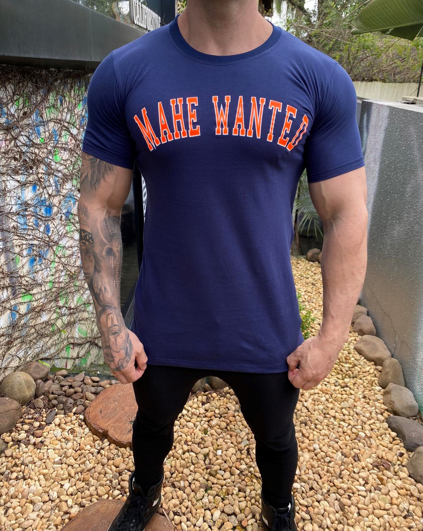 Camiseta Mahe Neon Blue