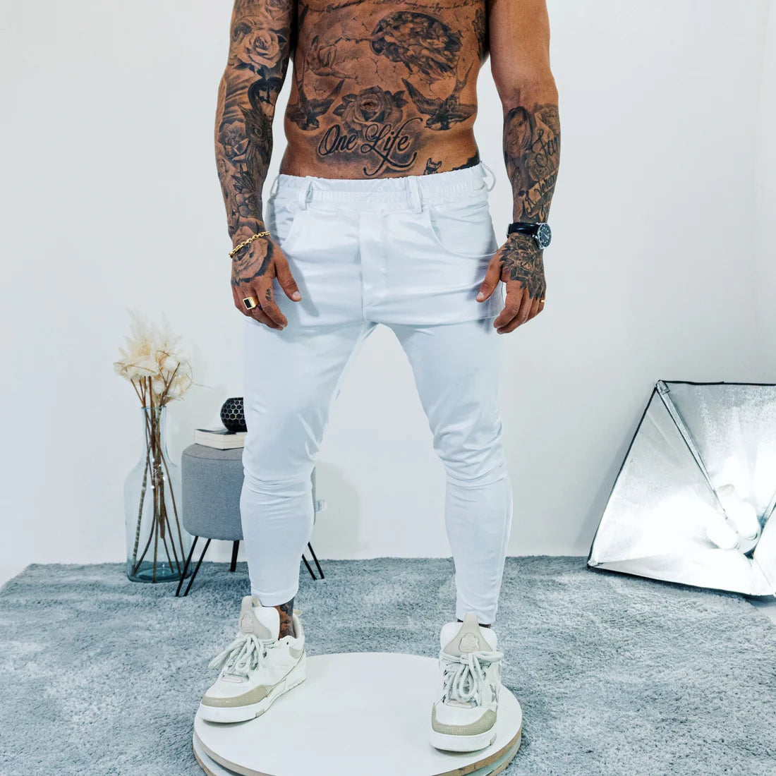 Calça Cirrê White