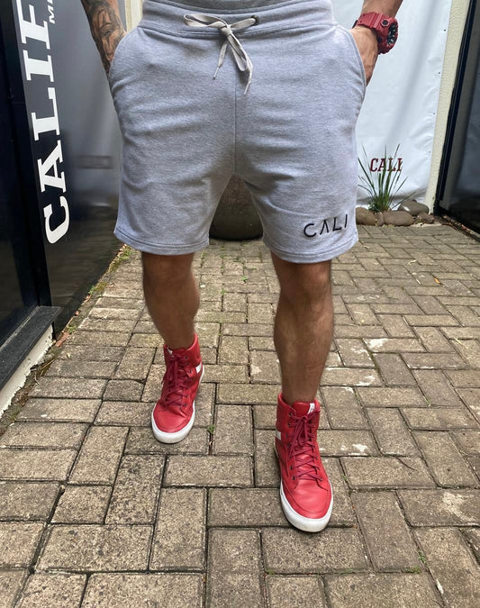 Bermuda Moletom Cali Cinza