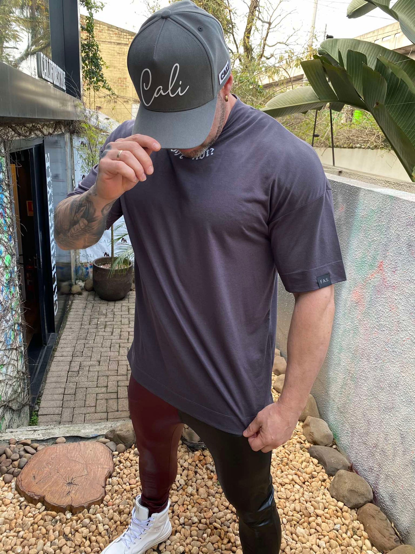 Camiseta Oversized Why Not