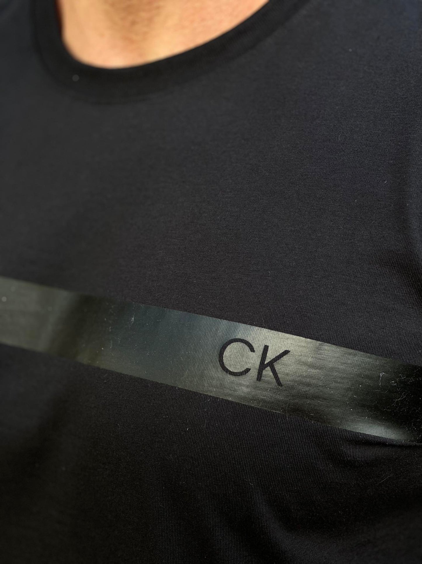 Camiseta Calvin Klein Strip Gel