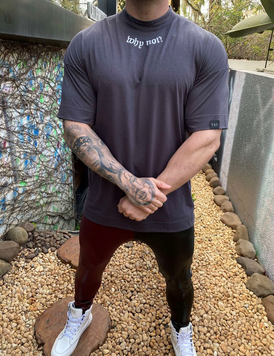 Camiseta Oversized Why Not