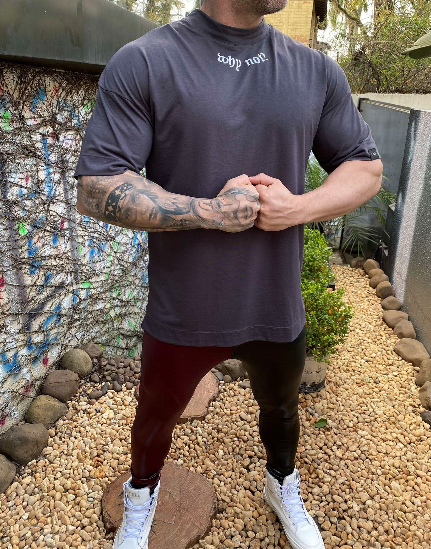 Camiseta Oversized Why Not