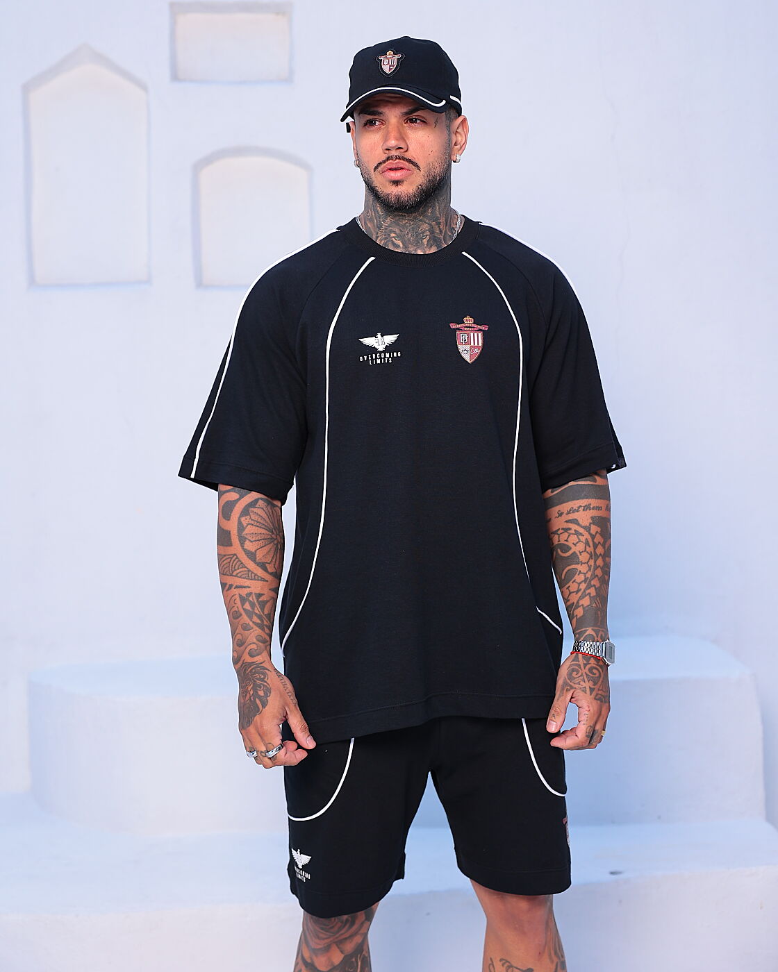 Conjunto Over Vivo Brasão preto