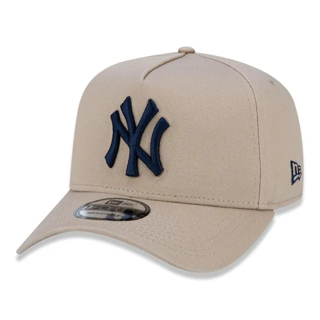Boné NY Yankees Beige