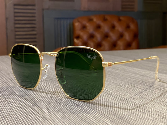 Óculos de Sol Gold Green