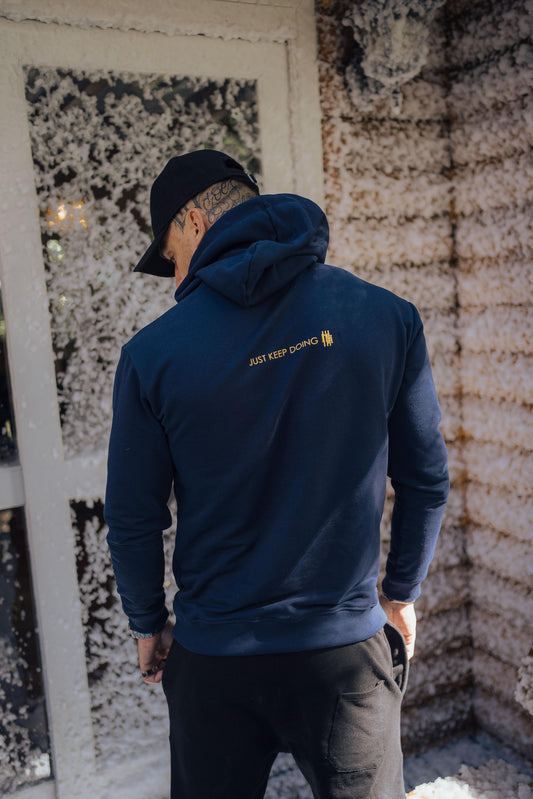 Moletom Canguru Mahe Navy Blue