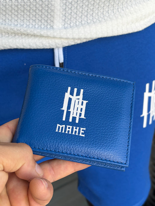 Carteira Mahe Blue Couro