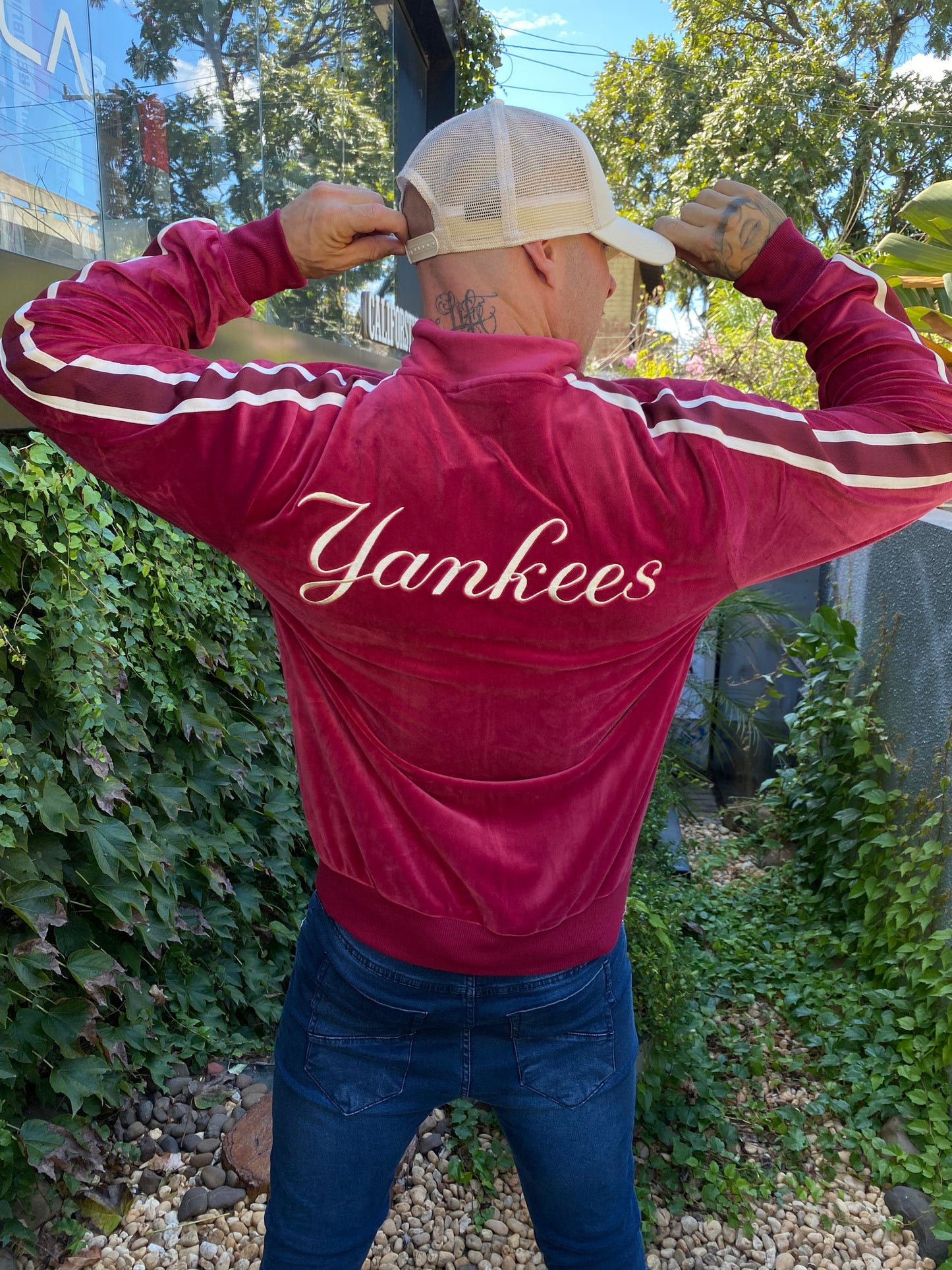 Jaqueta New York Yankees MLB Veludo