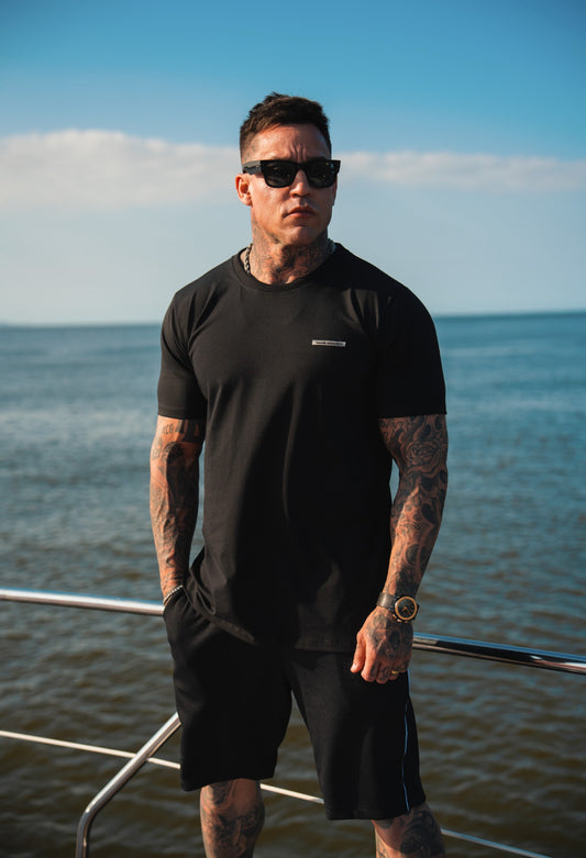 Camiseta Mahe Marbel Black