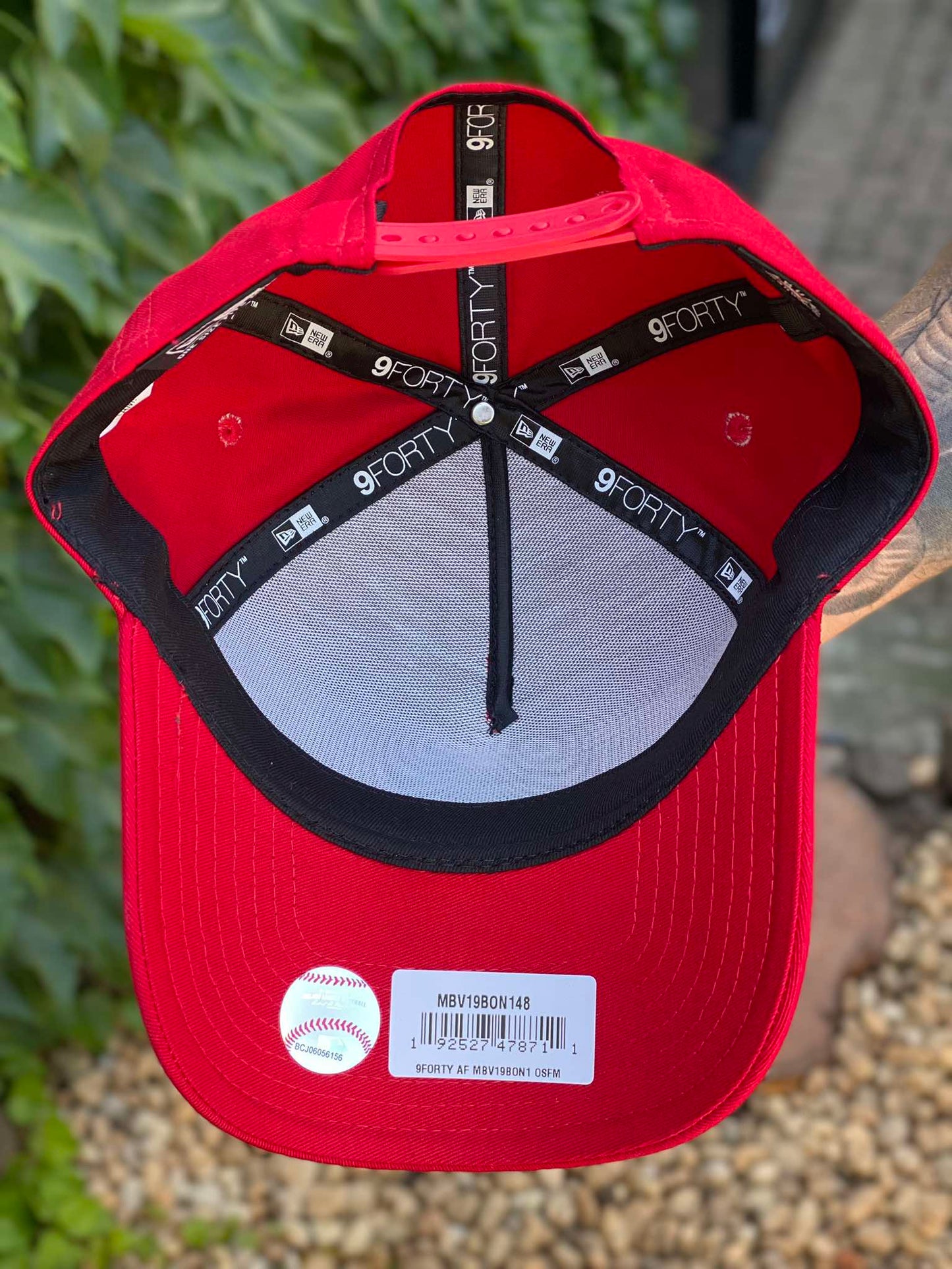 Boné New Era NY Red Black