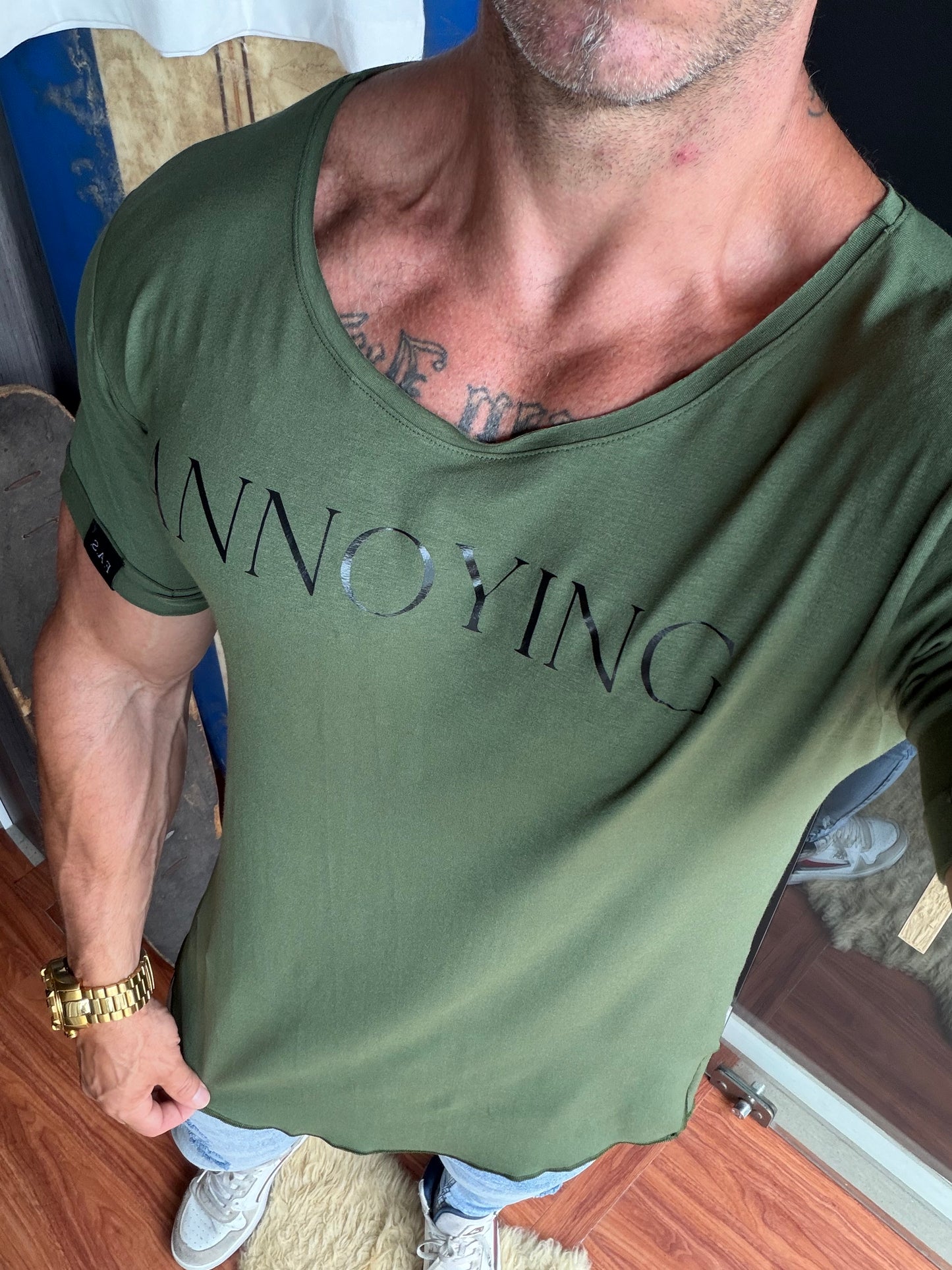 Camiseta Gniyonna - Green