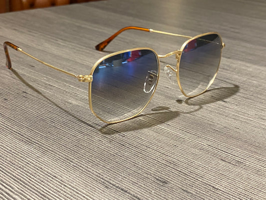 Óculos de Sol Gold Blue