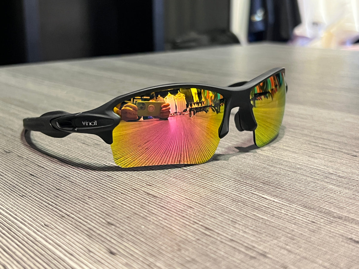 Óculos de sol Sports com lente azul espelhada - foto 4 de 10