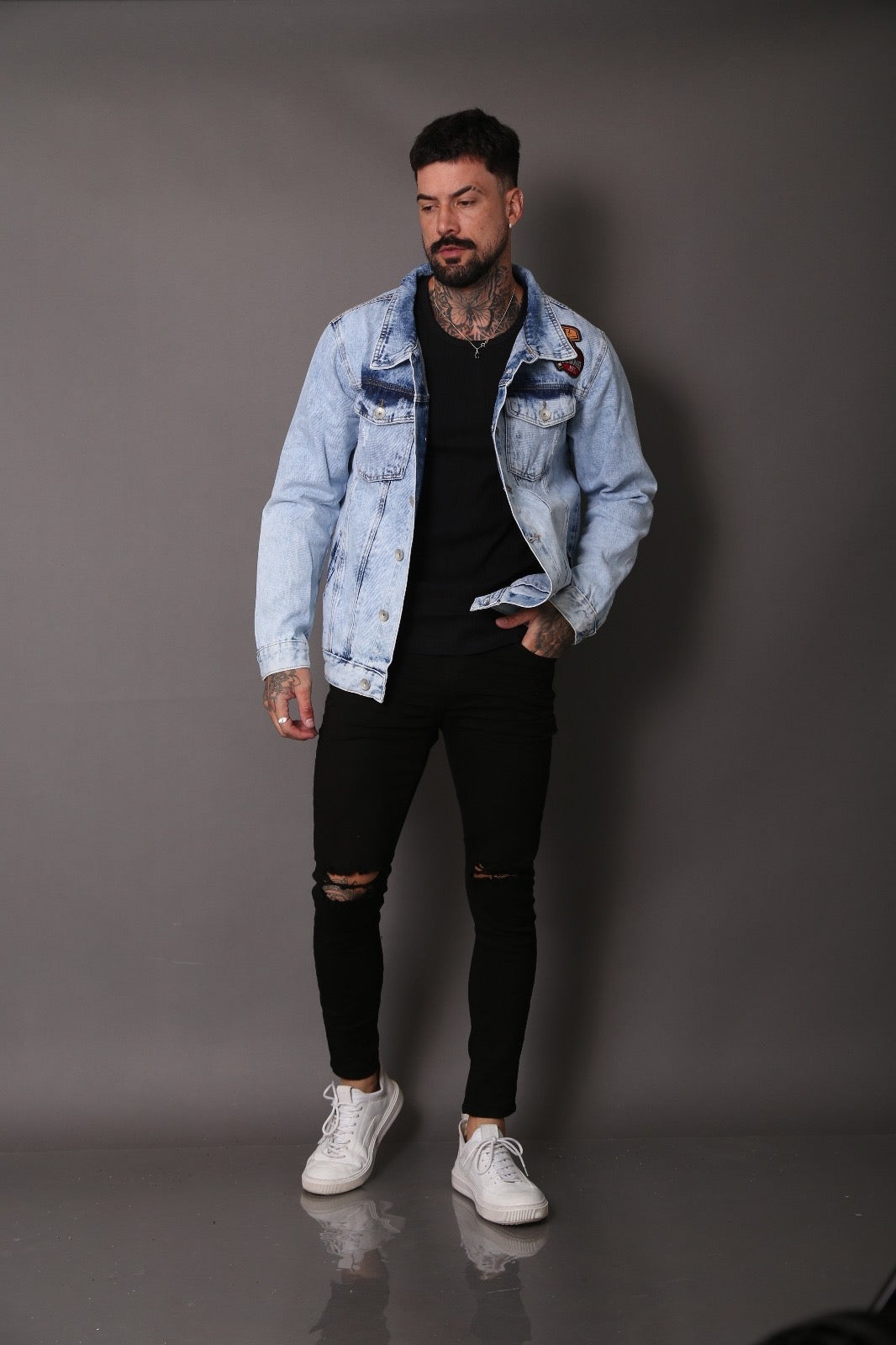 Jaqueta Jeans Stars