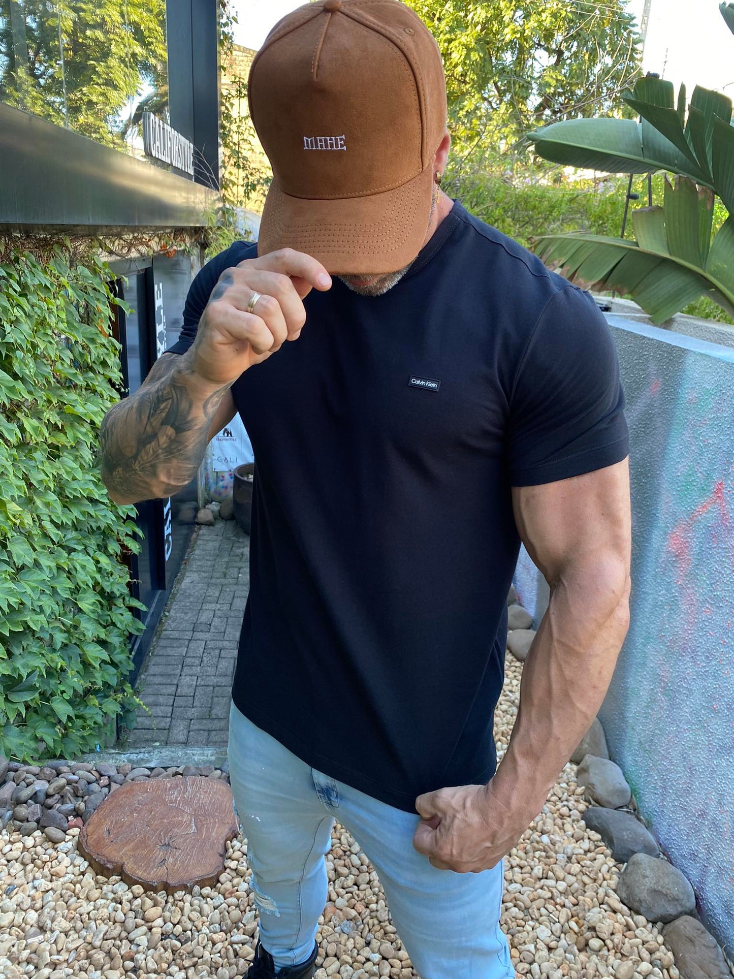 Camiseta Calvin Klein Piquet Orgânico