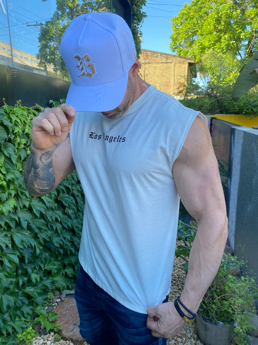 Regata Machão Los Angeles White