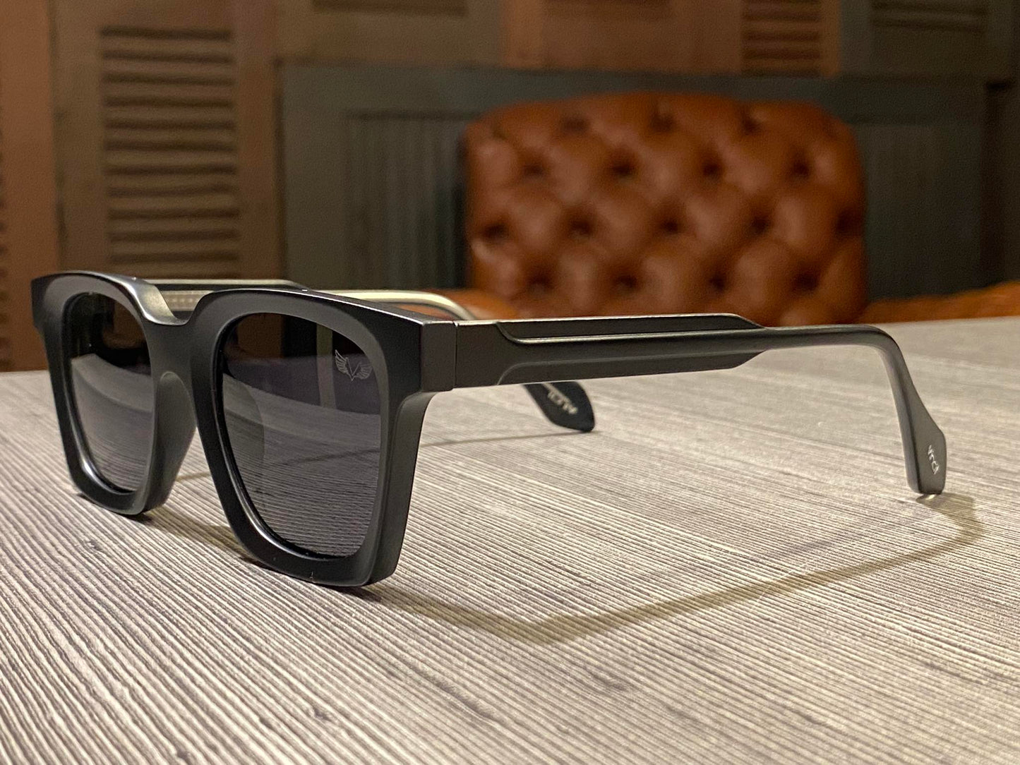 Óculos de Sol Wayfarer Fosco