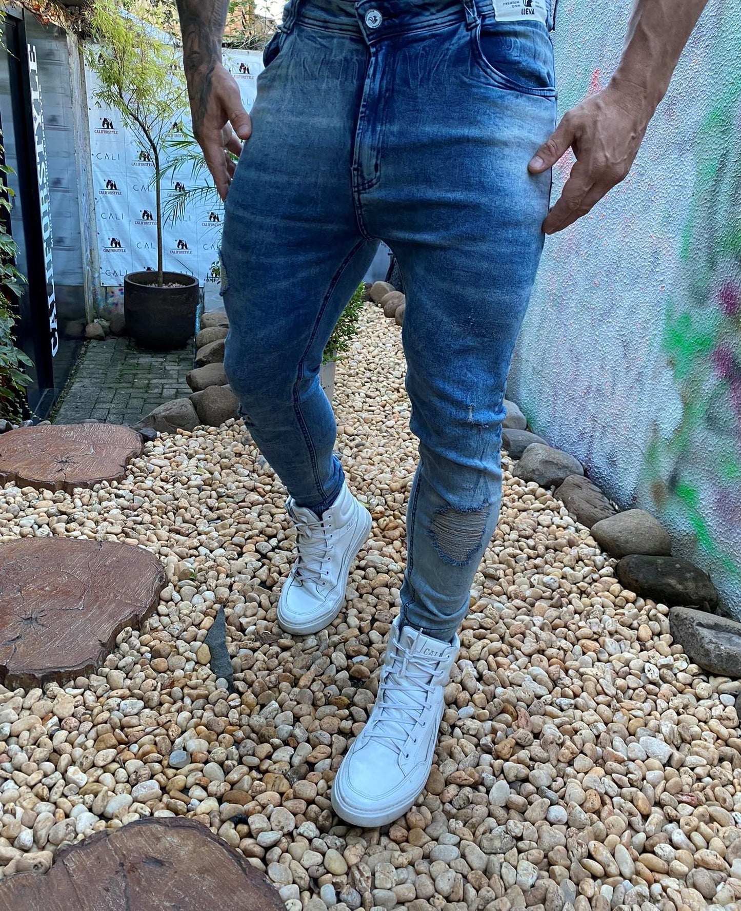 Calça Jeans Skinny Marmor