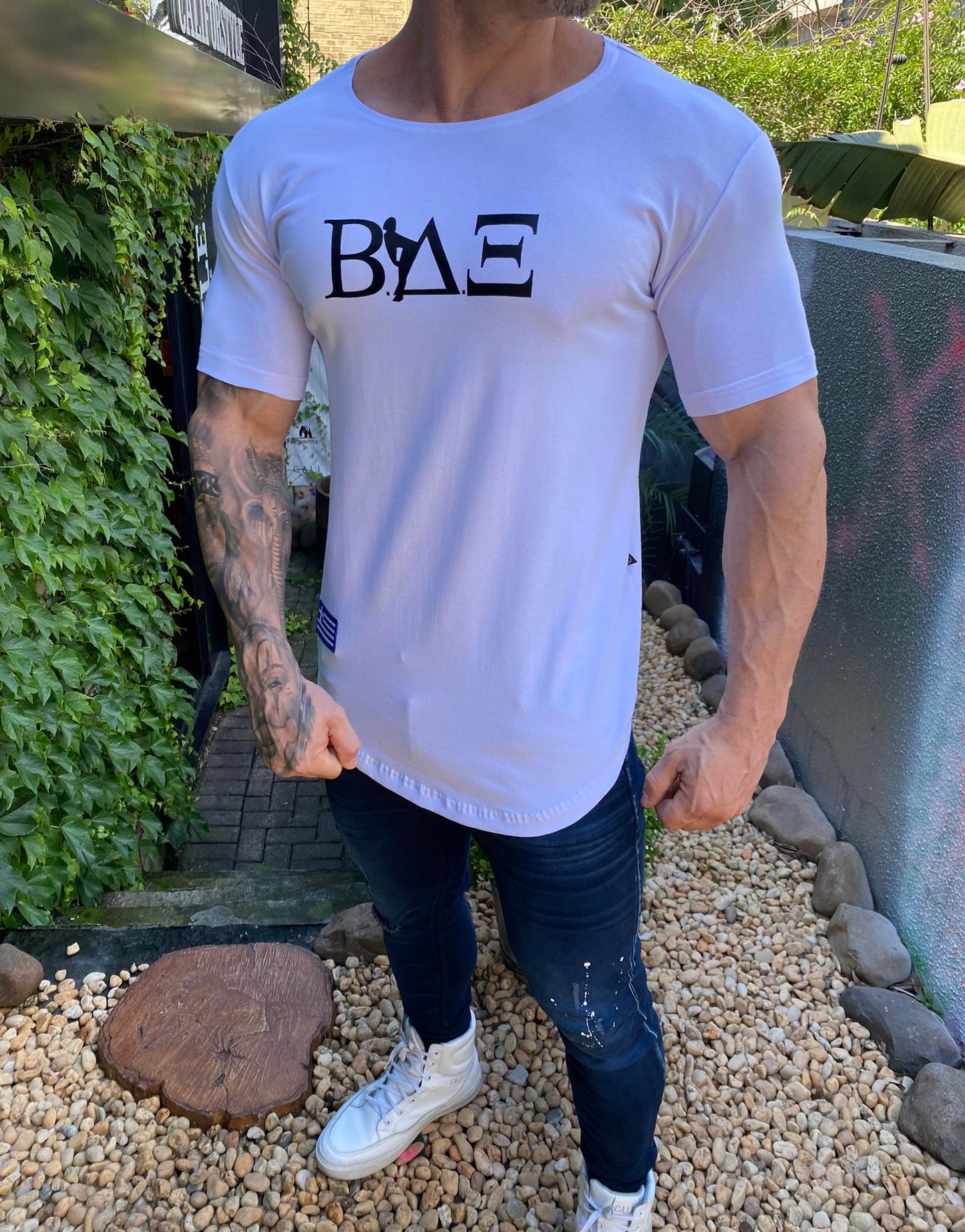 Skin White T-Shirt