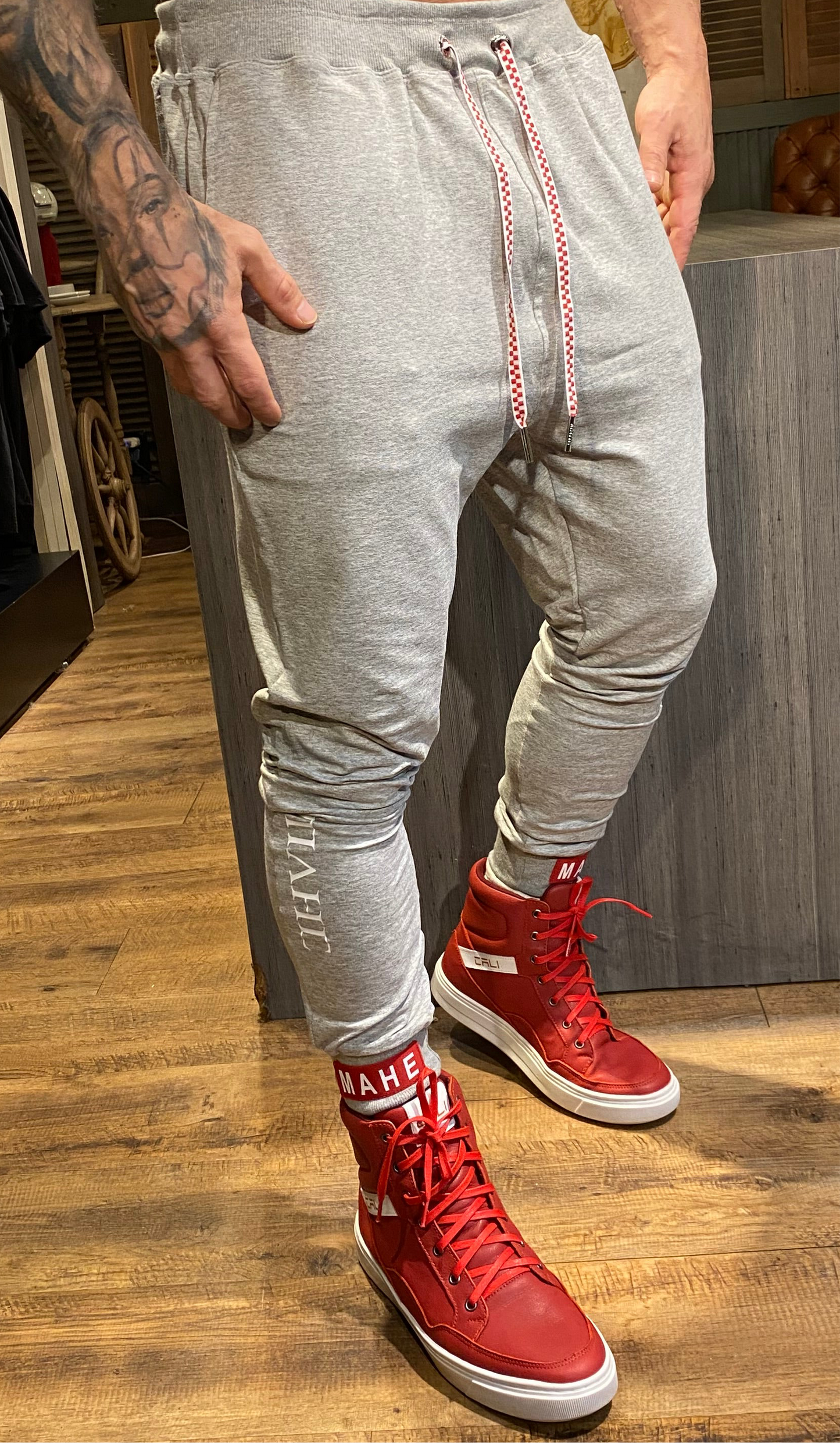 Calça Mahe Skinny Moletom Grey