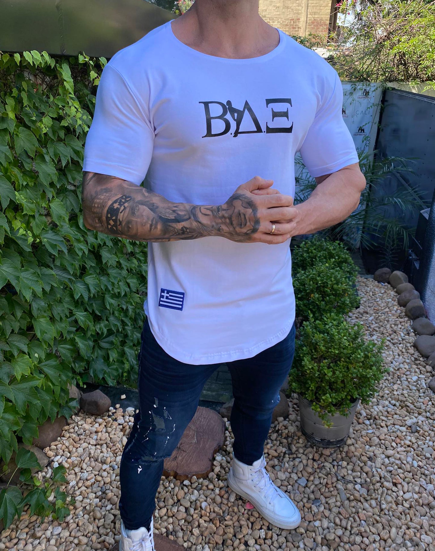 Skin White T-Shirt