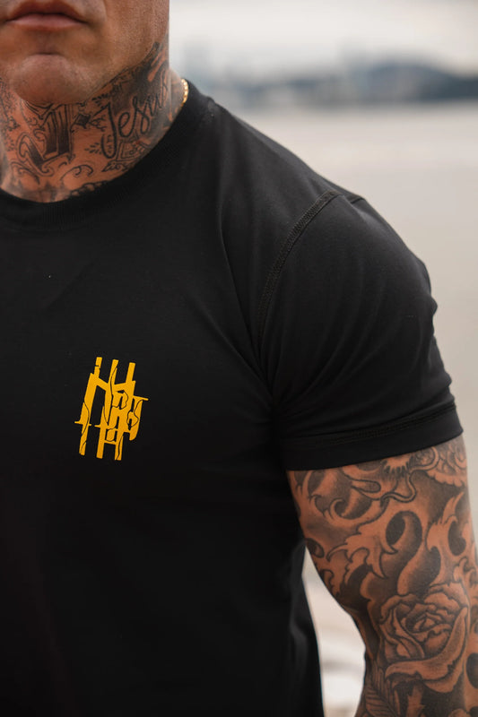 Camiseta Mahe Black Yellow