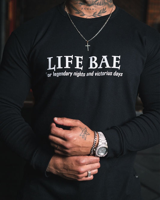 Camiseta Manga Longa Lifebae Black