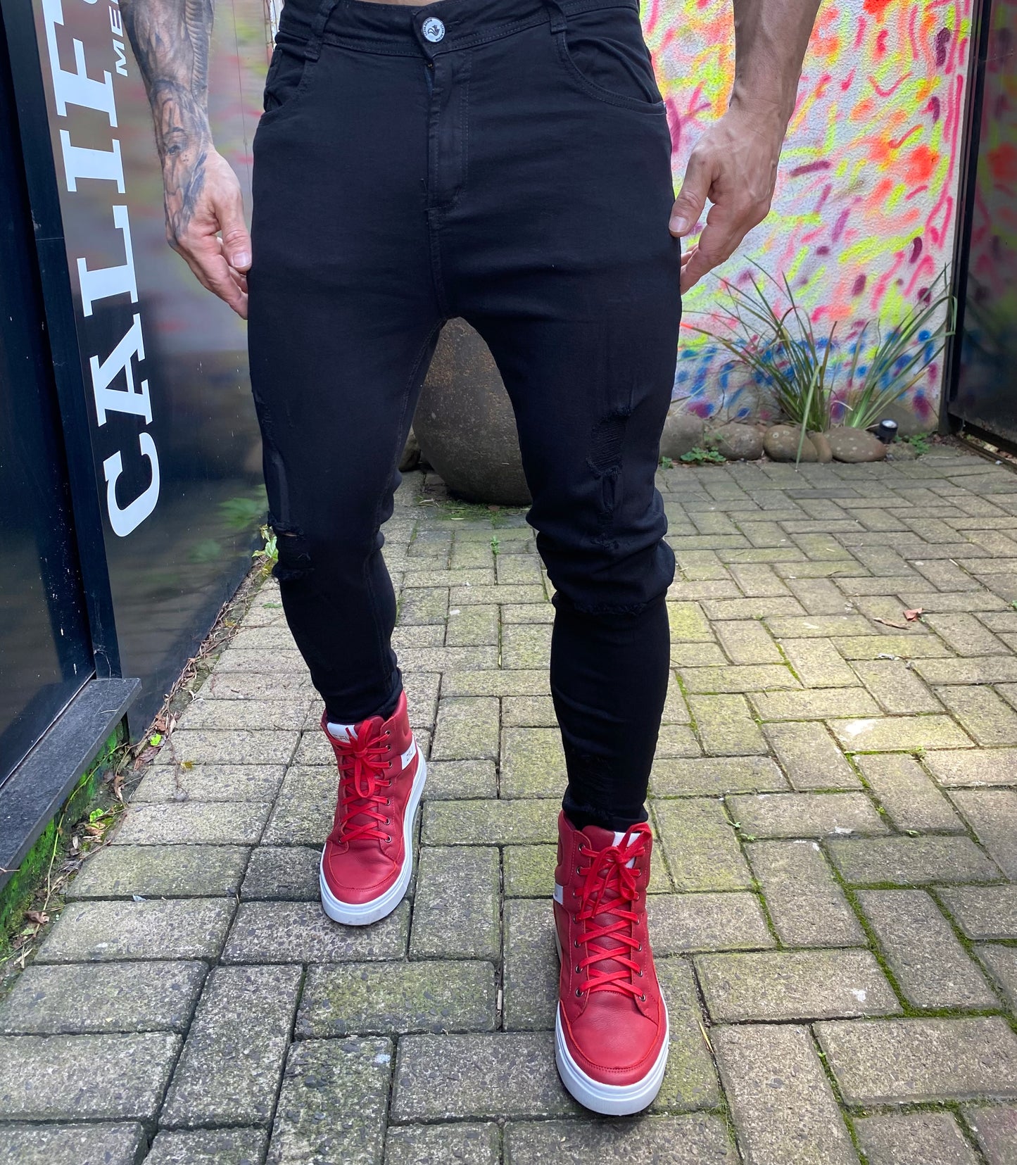 Calça Jeans Black Destroyer