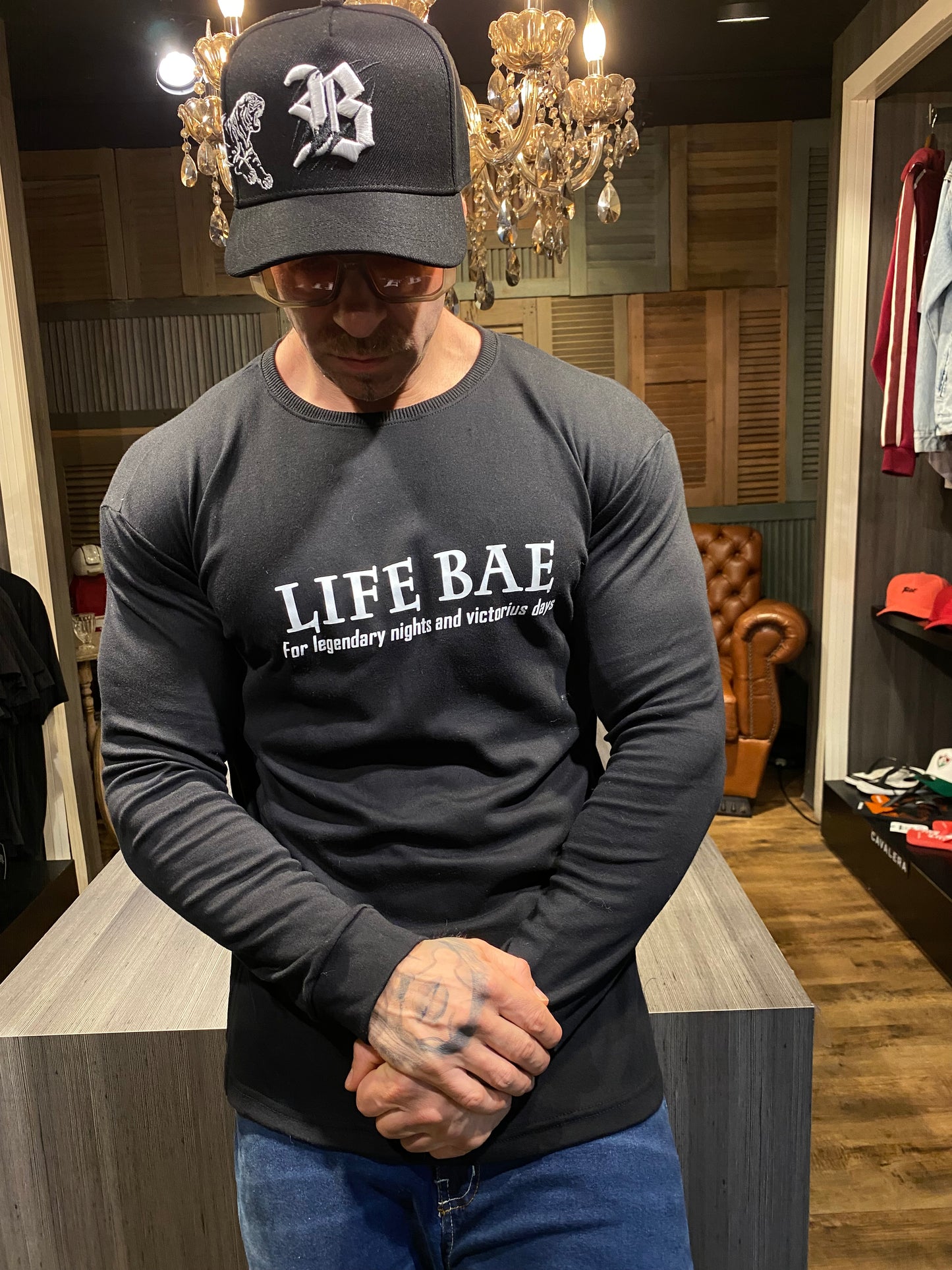 Camiseta Manga Longa Lifebae Black