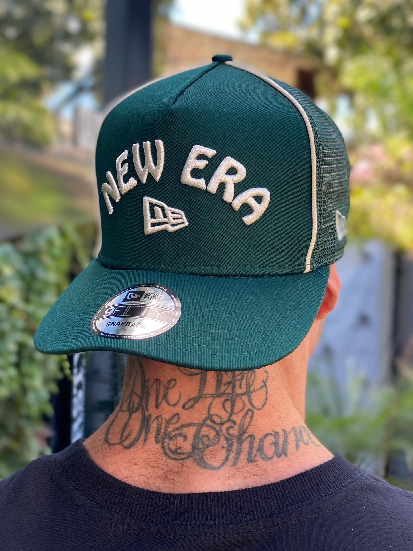 Boné New Era Trucker Green