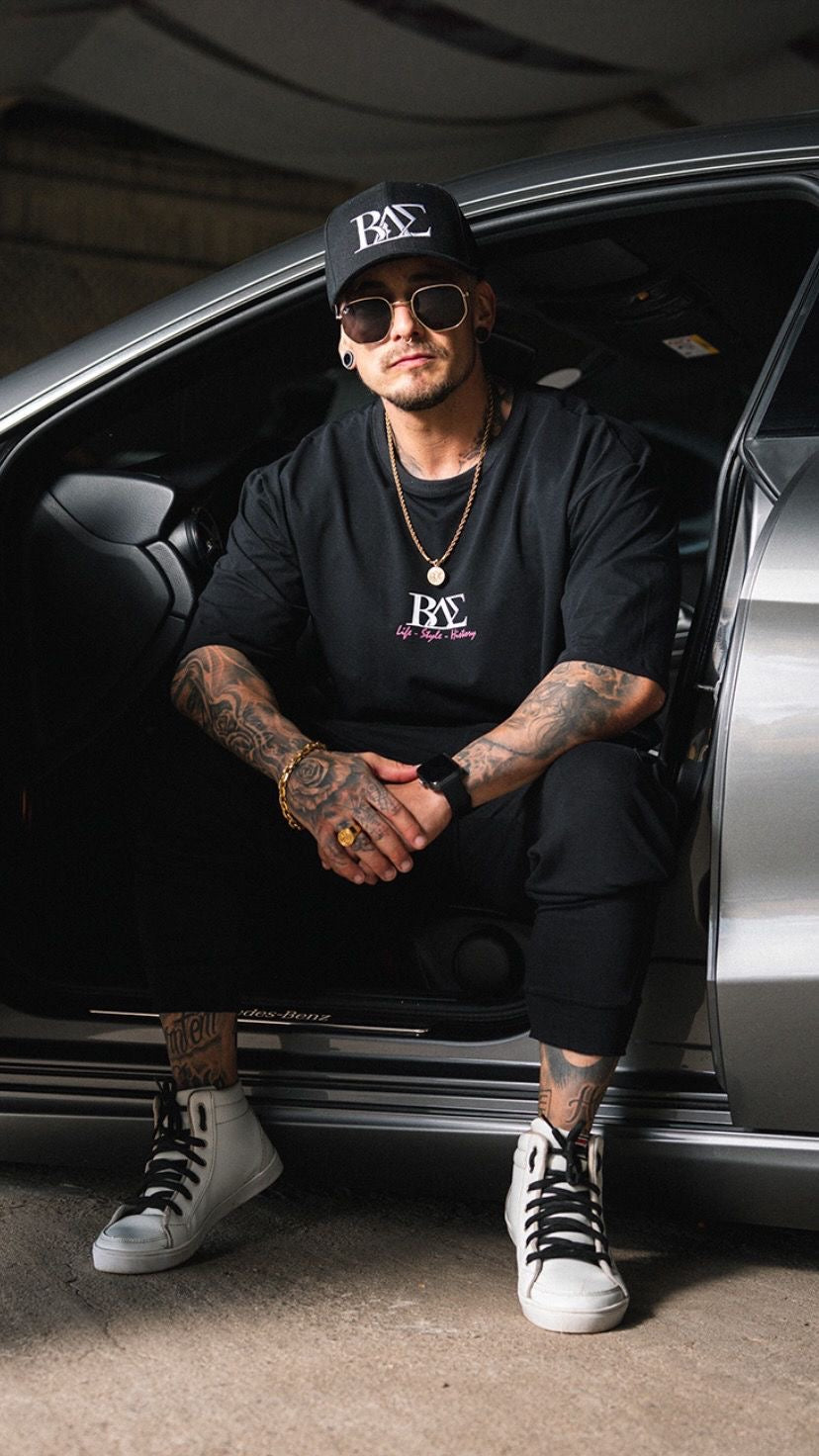 Camiseta Oversized Lifebae Black