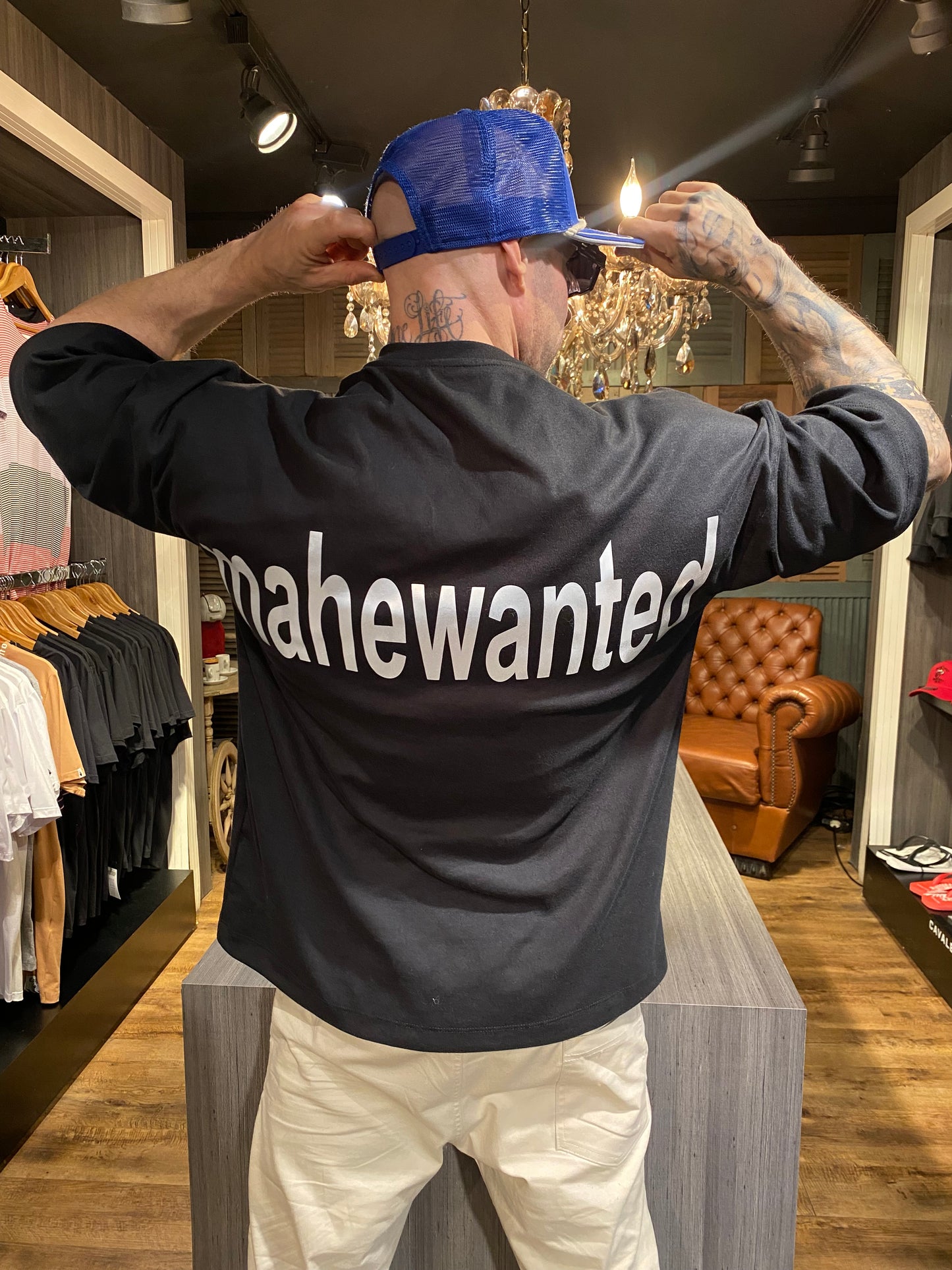 Camiseta Oversized Mahe Black Silver