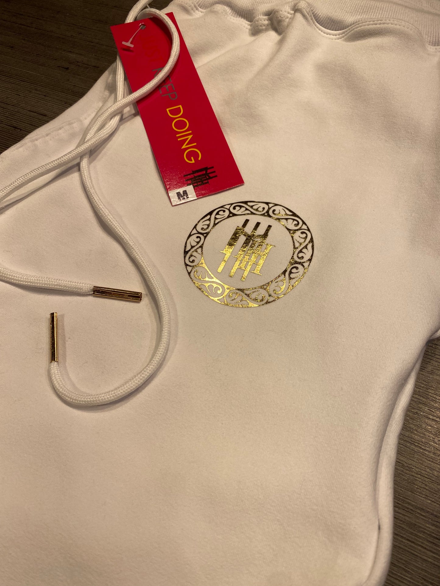 Calça Mahe Moletom White Gold