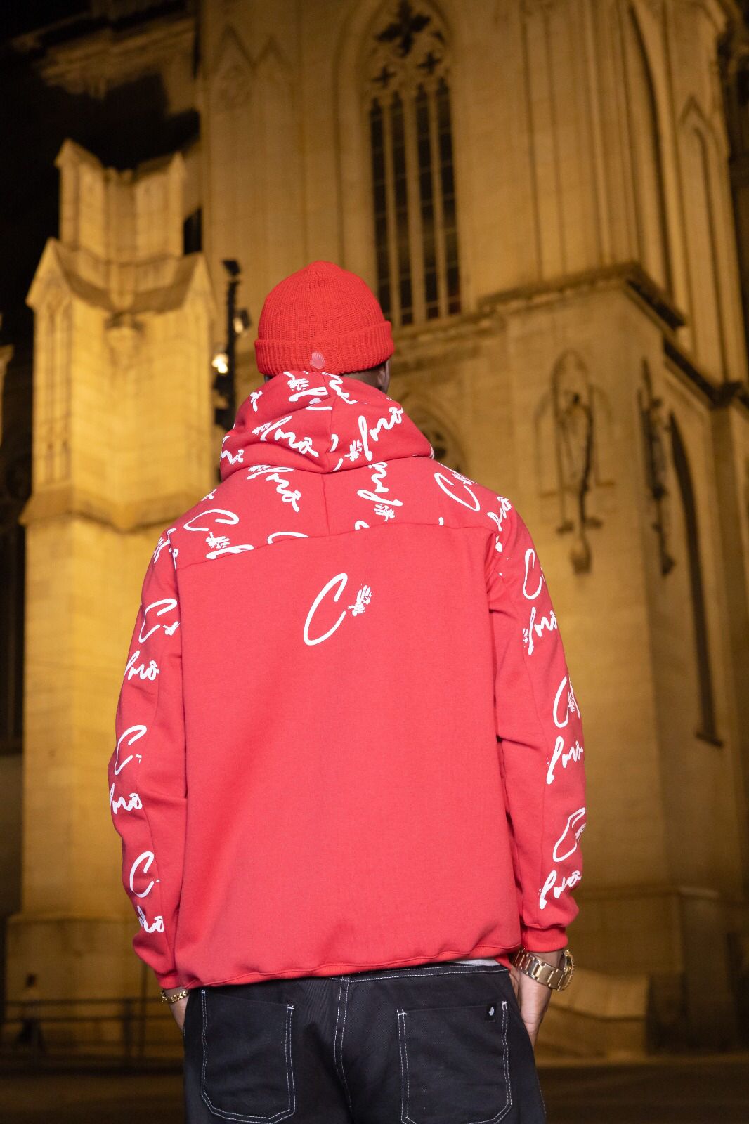 Moletom Canguru Calmo Red