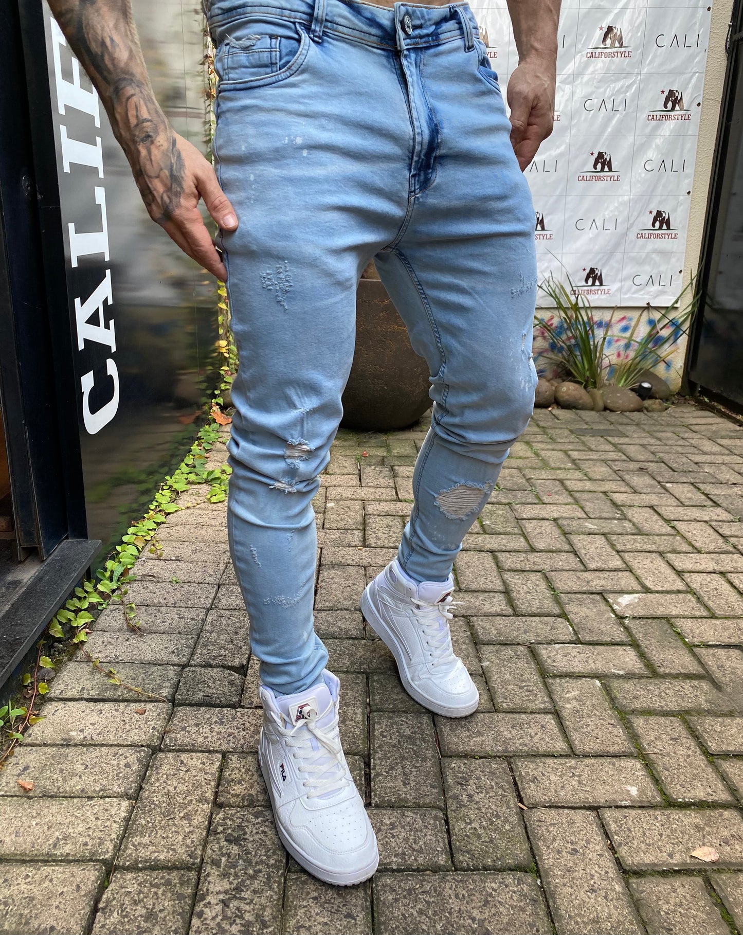 Calça Jeans Skinny Marquen