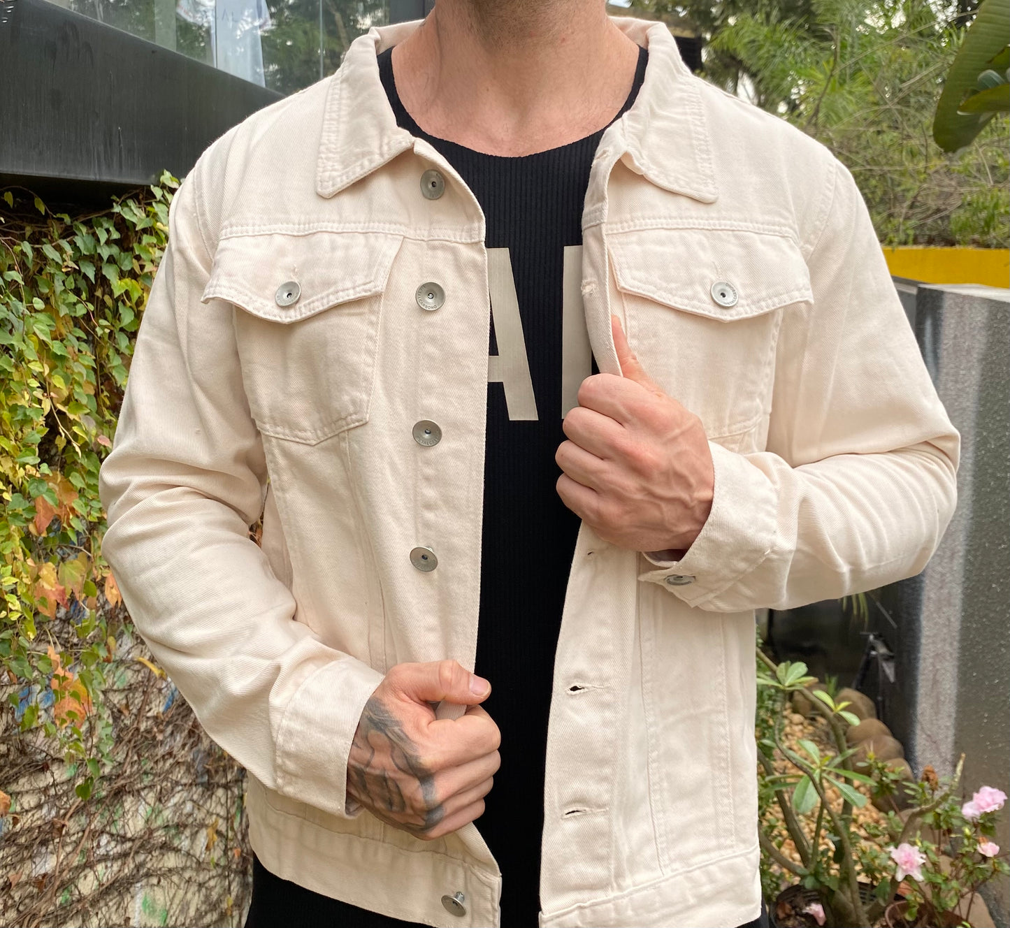 Jaqueta Jeans Off White