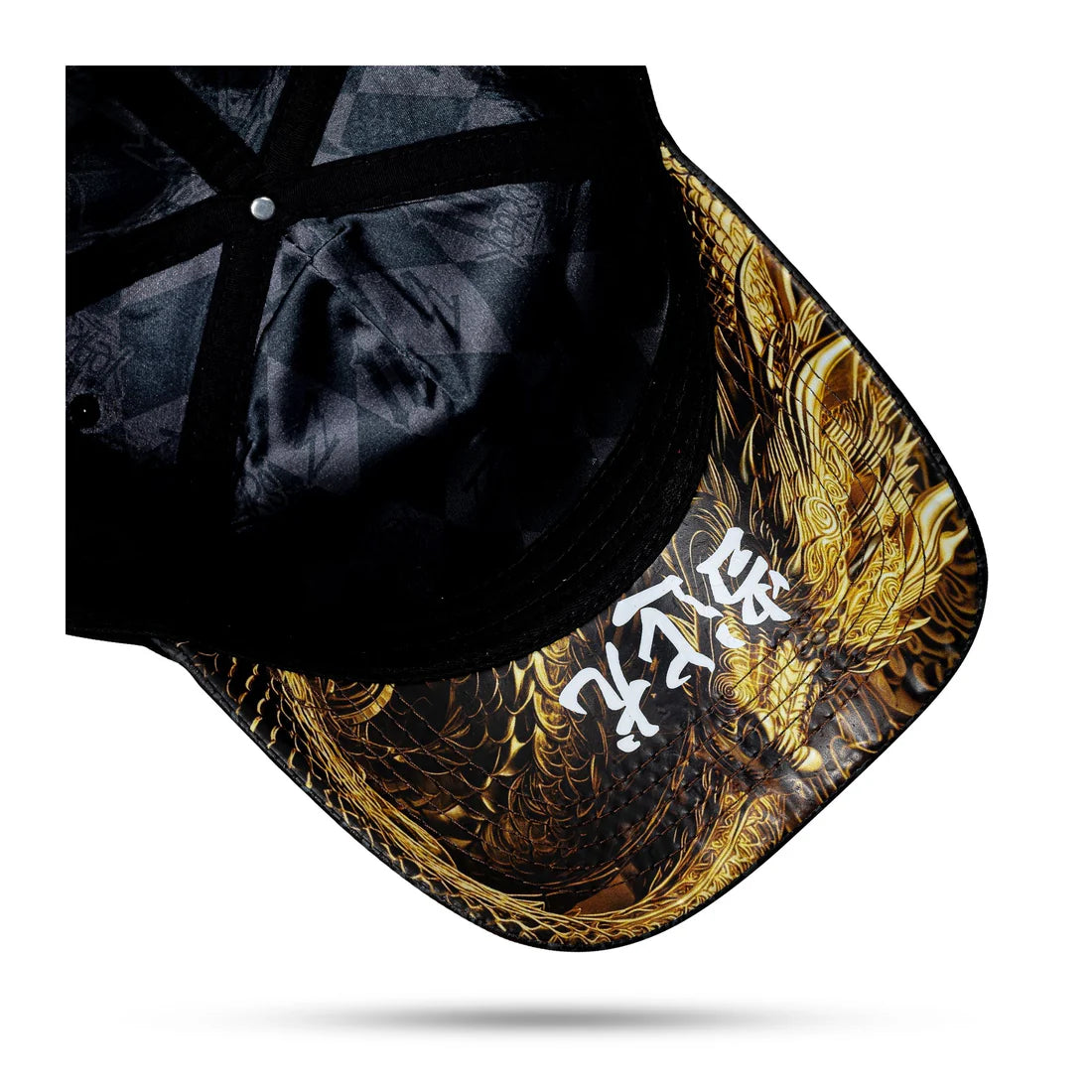 Boné Snapback Suede Preto Dang Logo