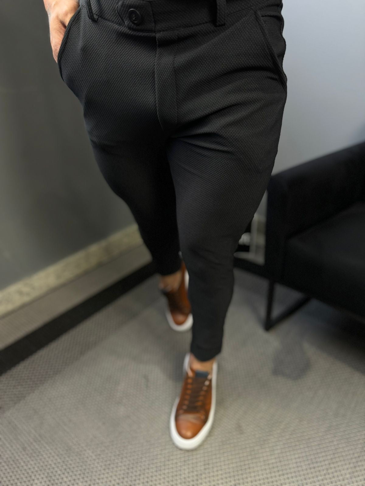 Calça Alfaiataria Premium Black