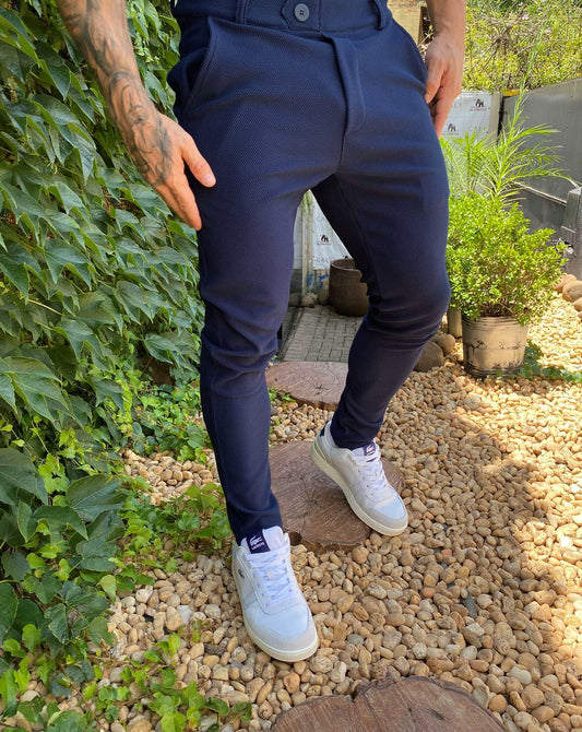 Calça Alfaiataria Premium Blue