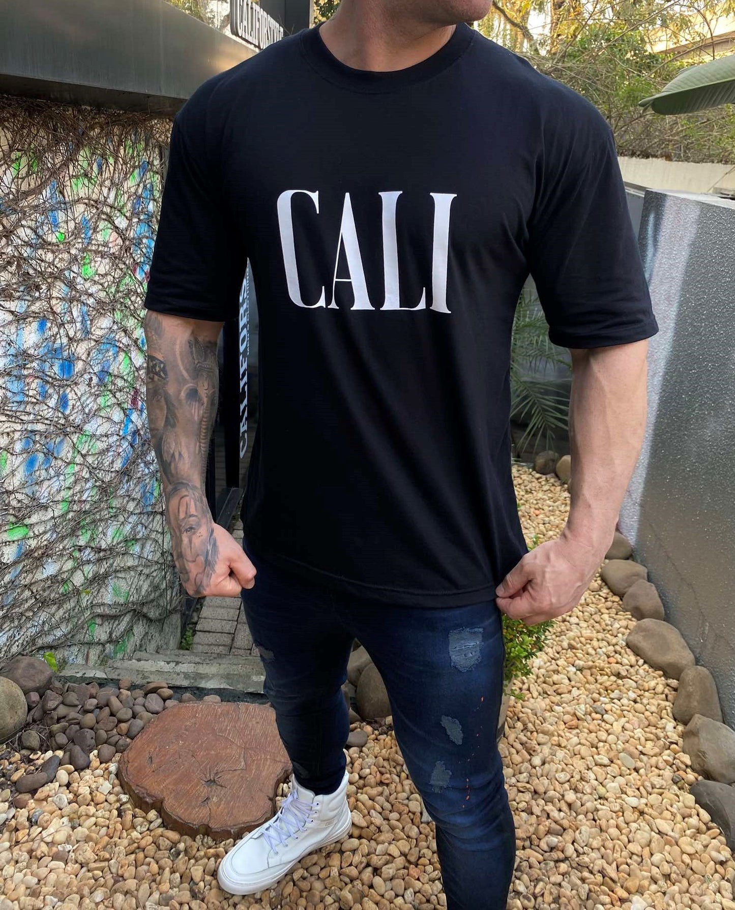 Camiseta Cali Oversized Abundância