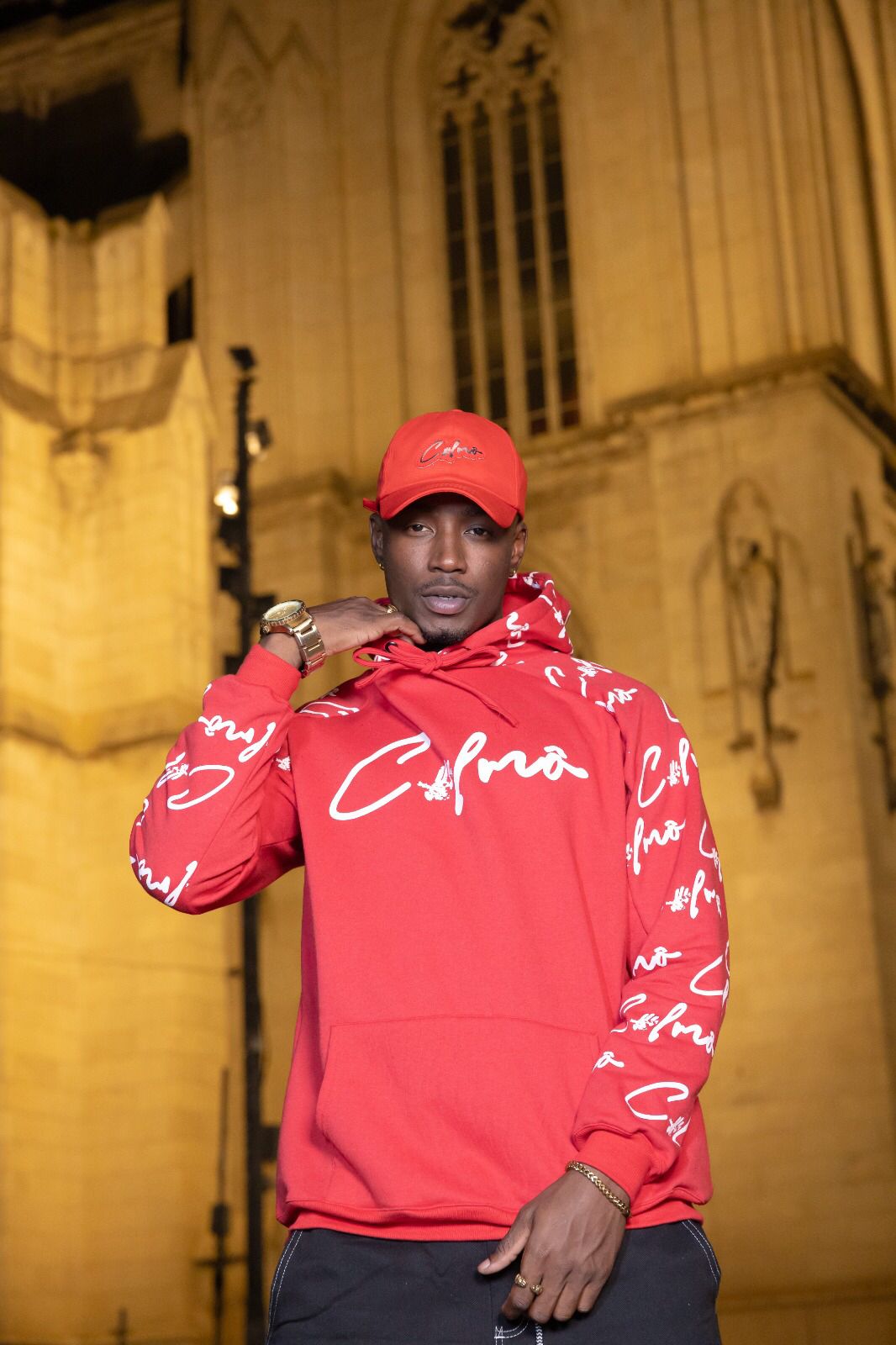 Moletom Canguru Calmo Red