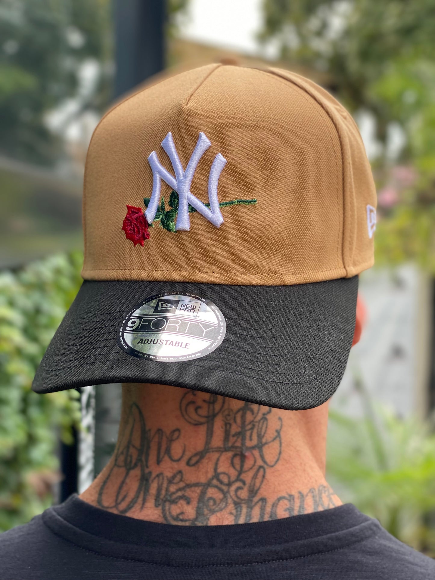 PROMOÇÃO- Boné 9FORTY A-Frame NY Caqui